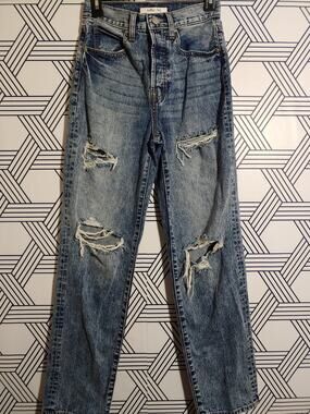 Womens Willow and Root Button Fly Dad Jean Size 24